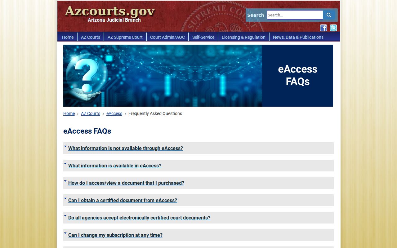 Greenlee County court case records eAccess FAQ